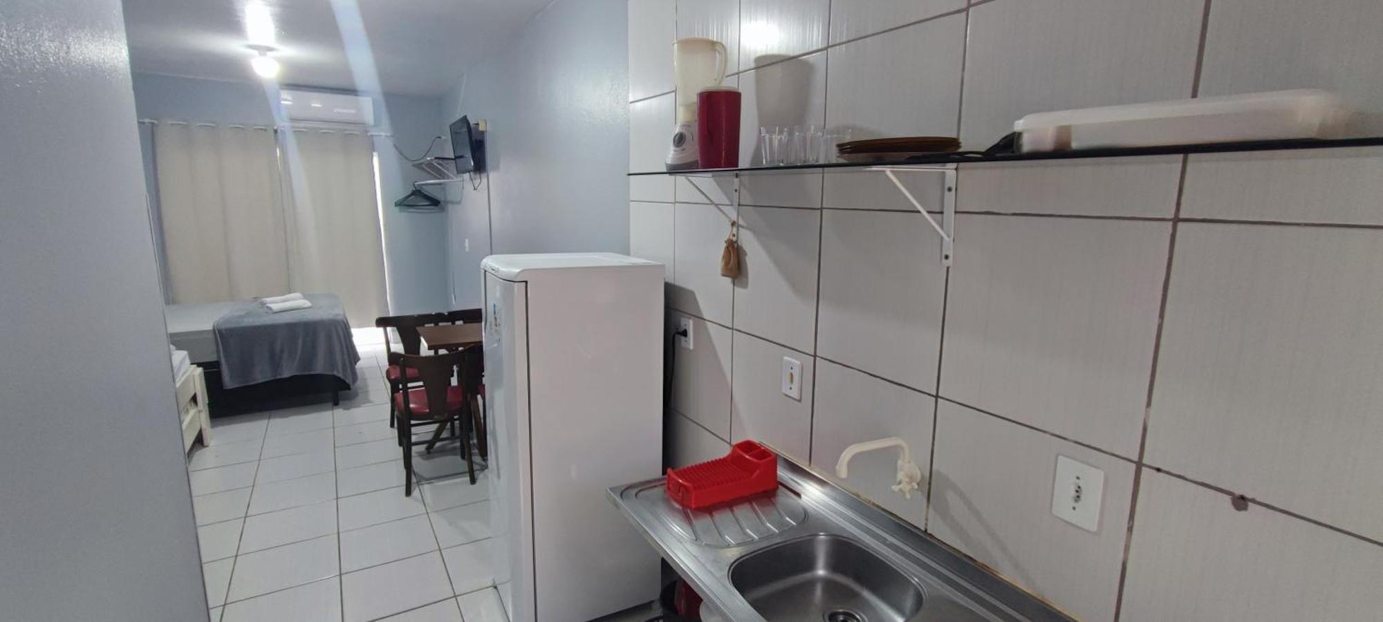 Estudios Individual Na Meia Praia Ar, Wifi, Vaga, Cozinha, Tv Smart - 6 X No Cartao Sem Juros Itapema Bagian luar foto